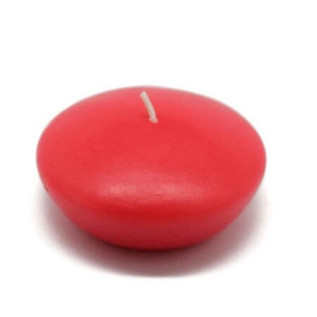 Zest Candle Zest Candle CFZ-051 3 in. Ruby Red Floating Candles -12pc-Box CFZ-051